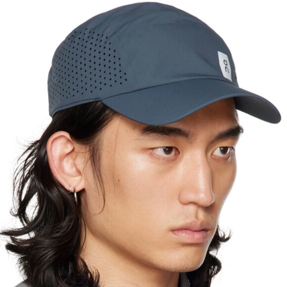 NWT On Navy Lightweight Cap Unisex Workout Golf Tennis Running One Size - Picture 2 of 8